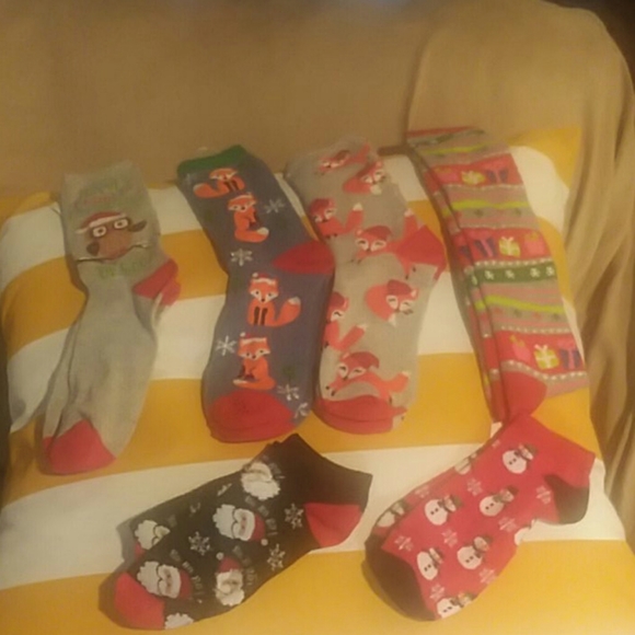 Bundle of Holiday Socks - Picture 2 of 9